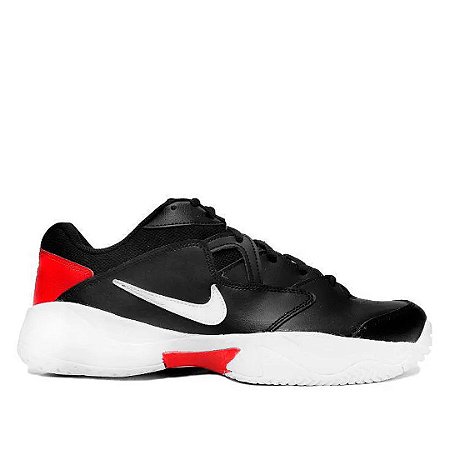 Tênis Couro Nike Court Lite 2 Masculino - Preto
