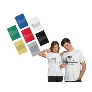 Kit 7 Variáveis (Camiseta + 7 cadernos A5)