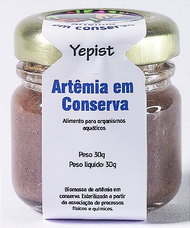 YEPIST ARTEMIA EM CONSERVA - 30G