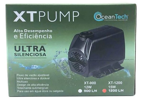 BOMBA SUBMERSA XT 1200 - 1200L/H - OCEAN TECH