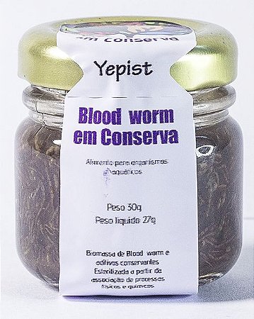 YEPIST BLOOD WORM EM CONSERVA - 30G