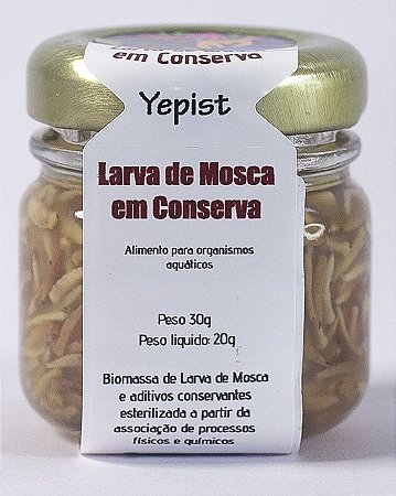 YEPIST LARVA DE MOSCA EM CONSERVA - 30G