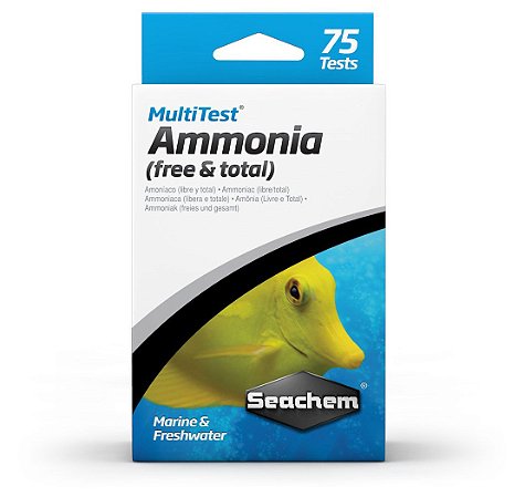 MULTITEST: AMMONIA 75 TESTES  -  SEACHEM