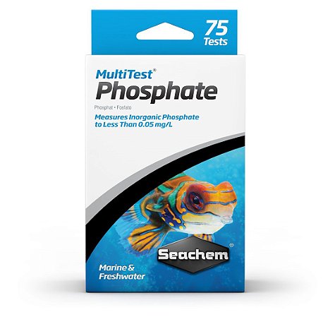 MULTITEST: PHOSPHATE 75 TESTES  -  SEACHEM