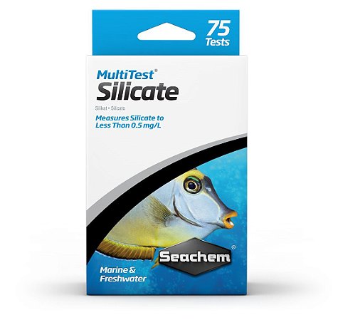 MULTITEST: SILICATE 75 TESTES  -  SEACHEM