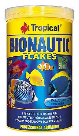 RAÇÃO BIONAUTIC FLAKES - POTE 200G  -  TROPICAL