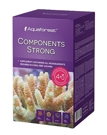 AQUAFOREST COMPONENTS STRONG - 4X250ML