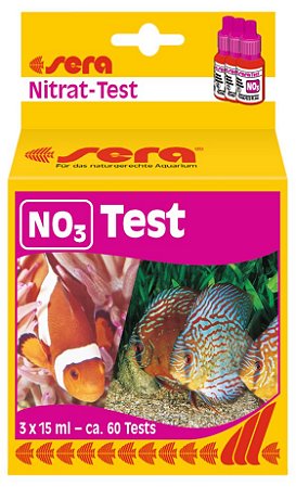 SERA NO3-TEST 15ML (Teste de nitrato água doce ou salgada)
