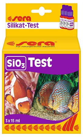 SERA SILIKAT TEST 15ML (Teste silicato p/ água doce/marinha)