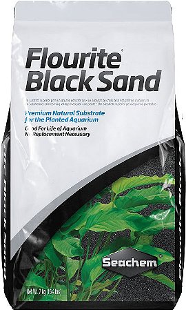 FLOURITE BLACK SAND 7KG - SEACHEM (Substrato fértil premium)