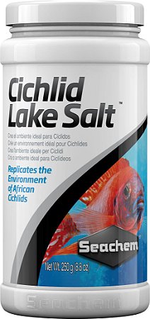 CICHLID LAKE SALT 250G - SEACHEM (Sal p/ciclídeos africanos)
