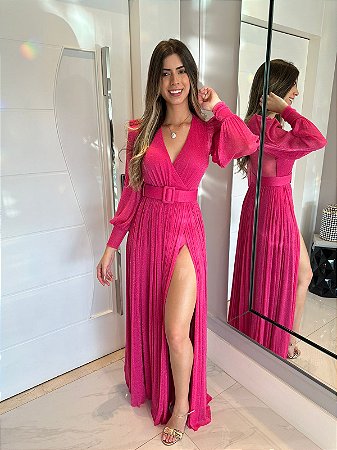 Vestido Longo Bruna Pink