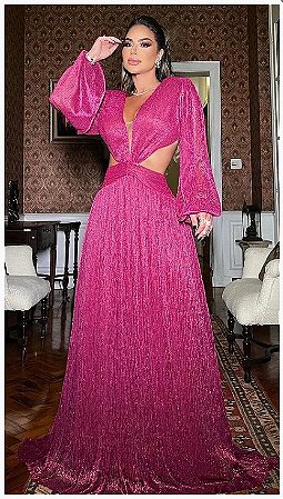 Vestido Noronha Fúcsia