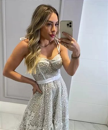 Vestido Midi Milla Branco