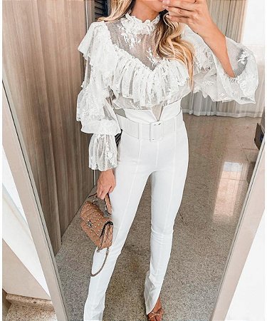 Calça em Alfaiataria Prada Jana