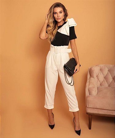 Calça em Alfaiataria Helen