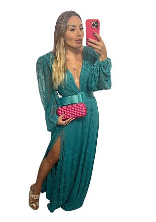 Vestido Longo Louise Verde