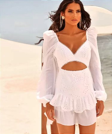 Vestido Curto Kerlene OFF