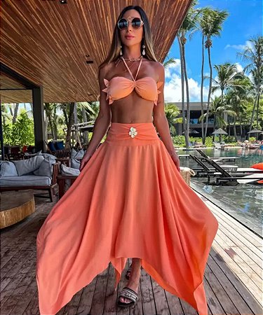 Conjunto Em Malha Francesa Casana