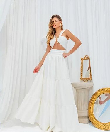 Vestido Longo Ary Off