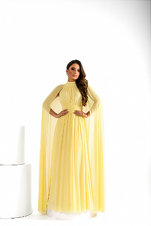 Vestido Longo Rove Amarelo