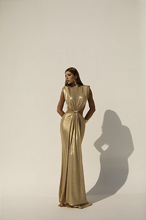 Vestido Santorini Gold
