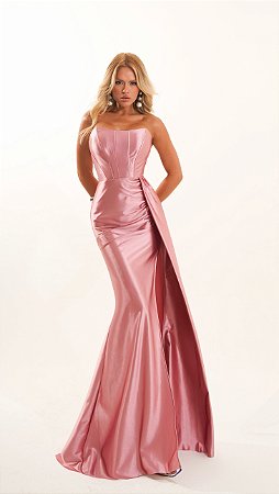 Vestido Longo Aurora Rose