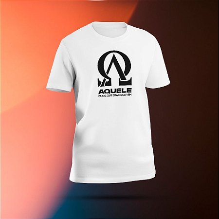 Camiseta Clamor de Vitória - Aquele que é, que era e que vem - Branca