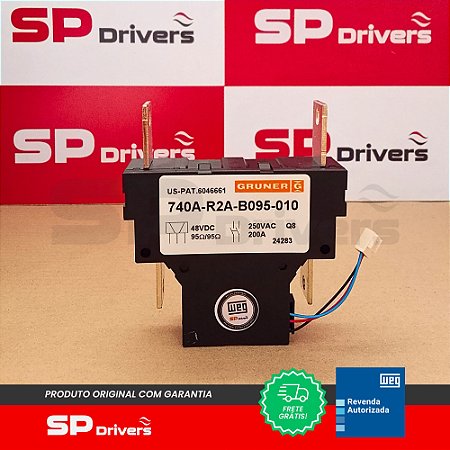 RELE BIESTAVEL - 2 NA 48Vcc 200A