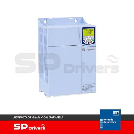 INVERSOR TRIFÁSICO 380-480V 39A 30CV CFW500E39P0T4DB20G2 WEG