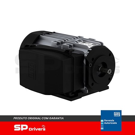 MOTOR W12 0.16 cv 2P W63 3F 220/380 V 60 Hz IC411 - TEFC - B35D