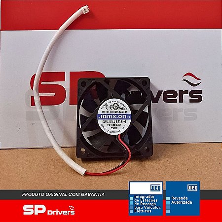 VENTILADOR AXIAL 24Vcc C/CABO 195mm