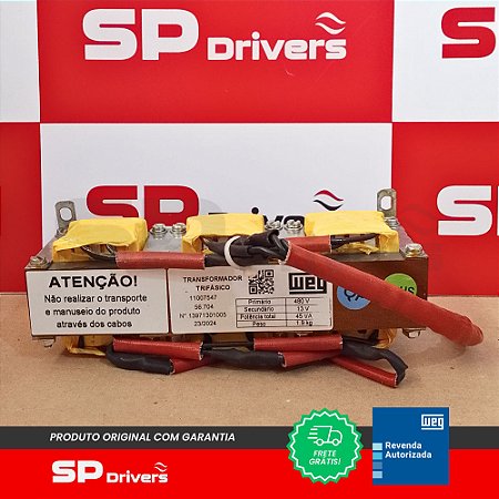 TRANSFORMADOR TRIFASICO SECO 45 VA 50/60 Hz / 242-477