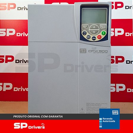 INVERSOR TRIFÁSICO 200-240V 47A 15CV CFW500D47P0T2DB20G2 WEG