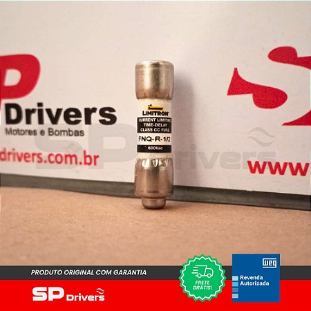 FUSIVEL RETARDADO 500mA PARA INVERSOR DE FREQUÊNCIA