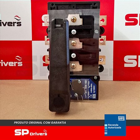 CHAVE SECCIONADORA ROTATIVA RIW 160A 3 POLOS COM MANOPLA Ui=690 Volts
