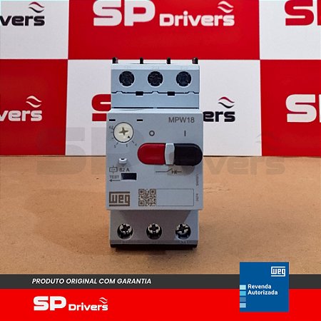 DISJUNTOR-MOTOR AZ MPW18-3-D063 AZUL 4-6,3 A