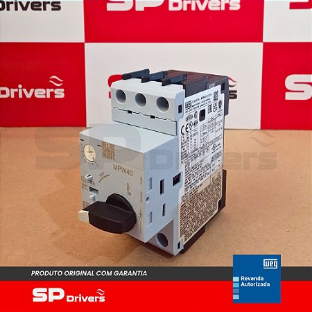 DISJUNTOR-MOTOR AZ MPW40-3-U016 AZUL 10-16 A