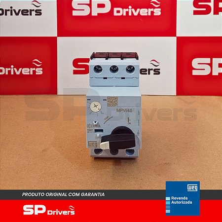 DISJUNTOR-MOTOR AZ MPW40-3-U010 AZUL 6,3-10 A