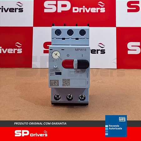 DISJUNTOR-MOTOR AZ MPW18-3-U018 AZUL 12-18 A