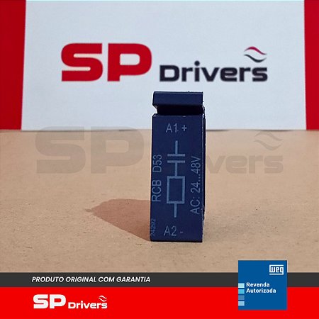 BLOCO SUPRESSOR DE SOBRETENSAO CIRCUITO RC RCB 24-48V 50/60Hz AZUL PARA CONTATOR CWB9-125