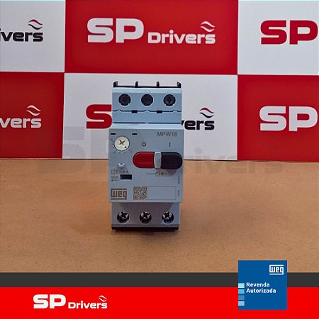 DISJUNTOR-MOTOR AZ MPW18-3-U016 AZUL 10-16 A