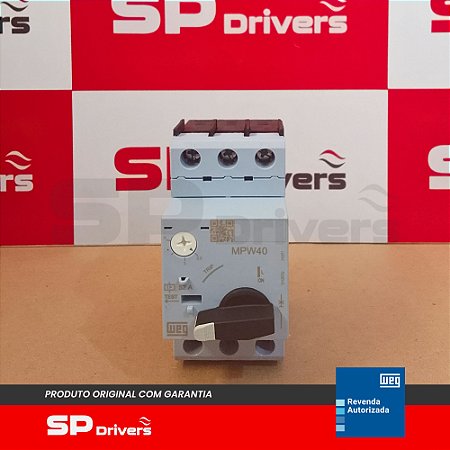 DISJUNTOR-MOTOR AZ MPW40-3-U004 AZUL 2,5-4 A