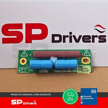 CARTAO PULSO/RC CRC905 CIRCUITO IMPRESSO MONTADO PARA SOFT-STARTER