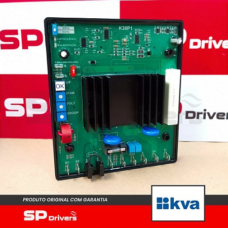 REGULADOR ELETRONICO DE TENSÃO K38AVR - P1