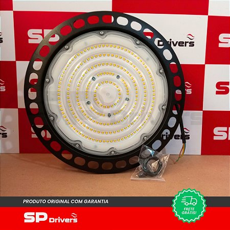 LUMINARIA HIGH BAY 150W 22.000LM 6500K UFO BRASILED ESSENTIAL IP65