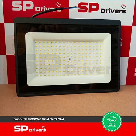 REFLETOR 200W ULTRASLIM BRASILED ESSENTIAL IP65