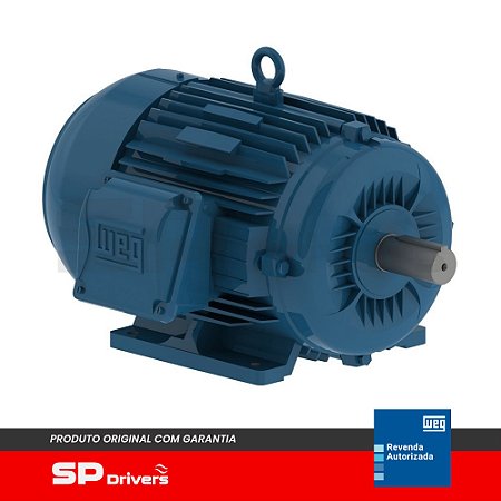 MOTOR W22 IR3 Premium 15 cv 2P 132M/L 3F 220/380/440 V 60 Hz IC411 - TFVE - B3D