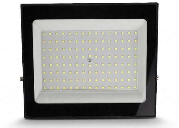 FL004-1M-200PT REFLETOR LED 200W PRETO 6500K BIVOLT