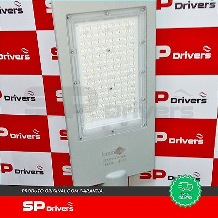 SL001-1P-100 LUMINÁRIA PÚBLICA SMART BLS SL10 5000K 100W 15000LM IP66 IK09 PF 0.9 7 PINOS